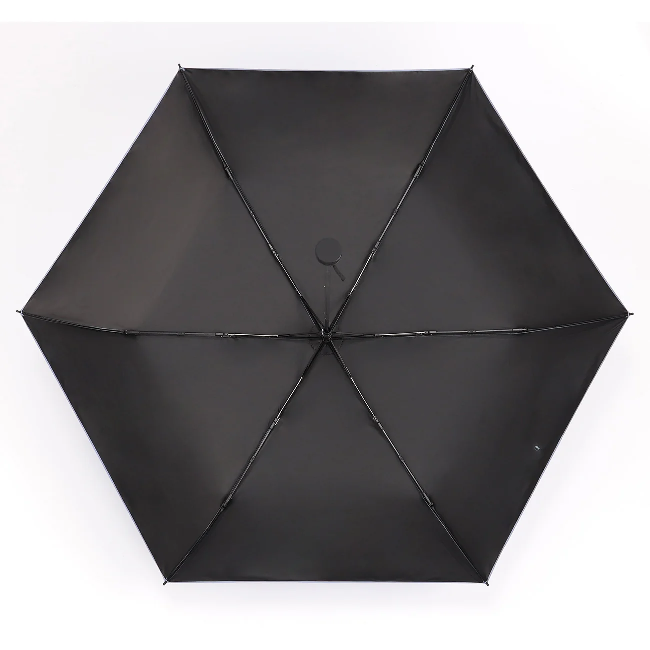 All-Weather Folding Umbrella - Blue - Image 3